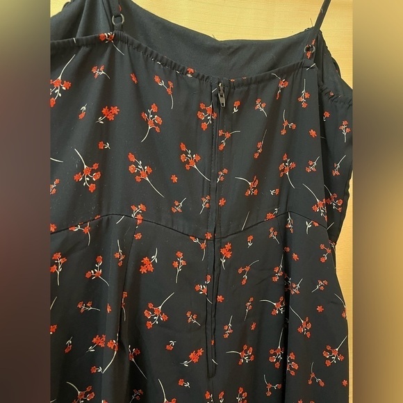 ⚫️ BOGO Blue Rain mini floral summer girly romper size large - Picture 8 of 9